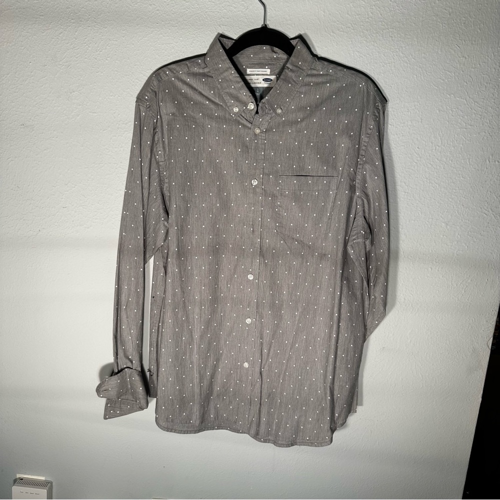 Large unused button down shirt